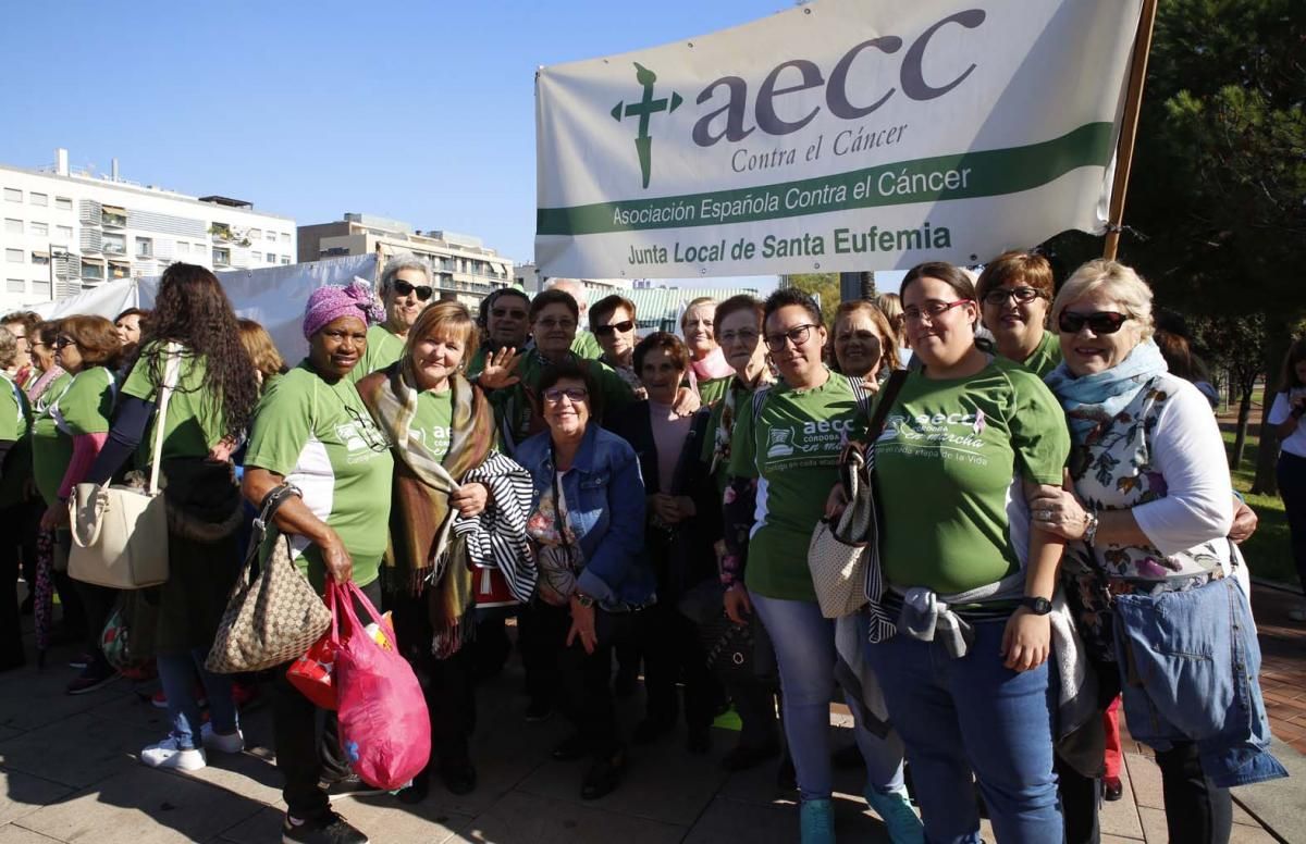 Las imágenes de la marcha contra el cáncer