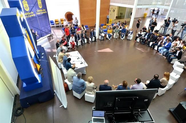 Pleno sobre accesibilidad en el Cabildo de Gran Canaria