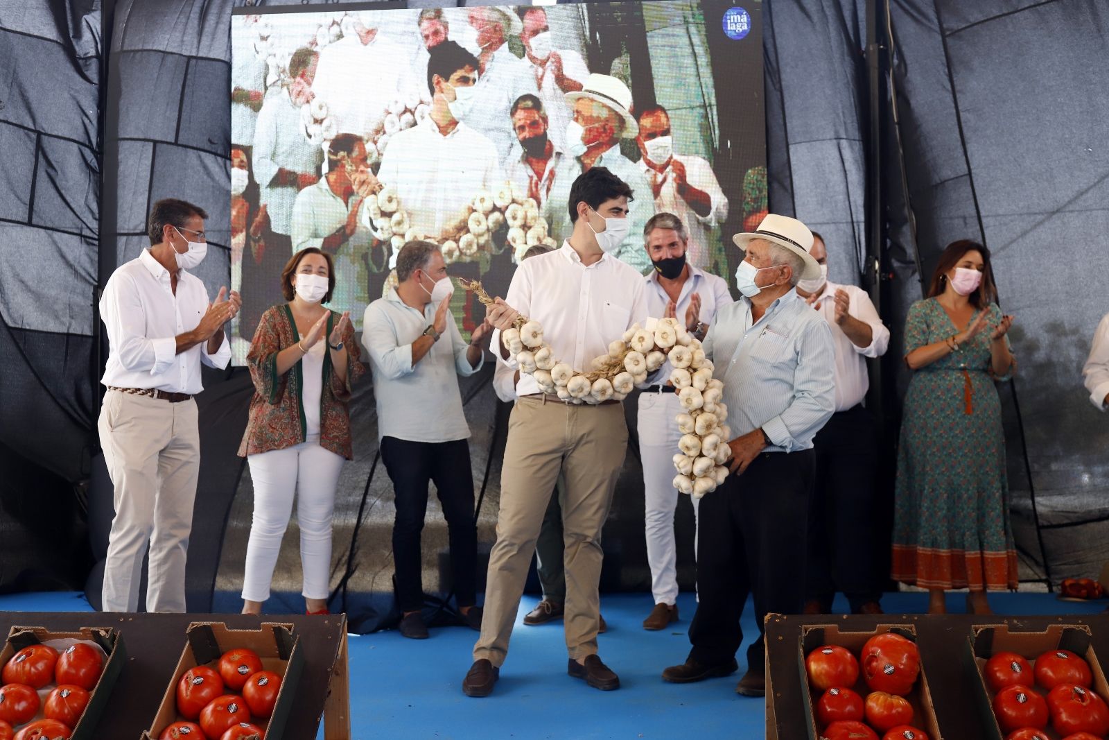 Concurso hortofrutícola de Coín y subasta Mejor Tomate Huevo de Toro