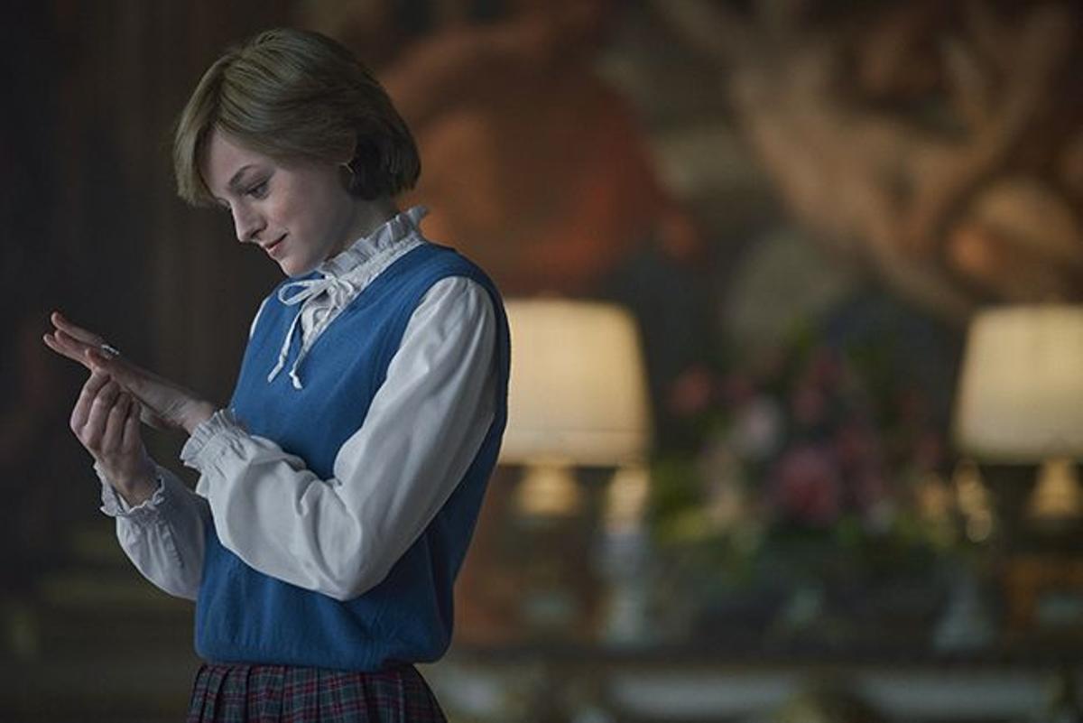 Emma Corrin es Lady Di en 'The Crown'