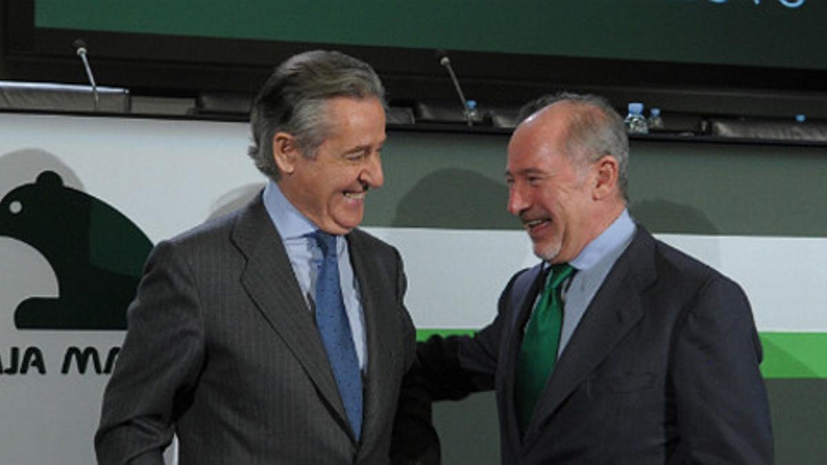 Miguel Blesa y Rodrigo Rato.