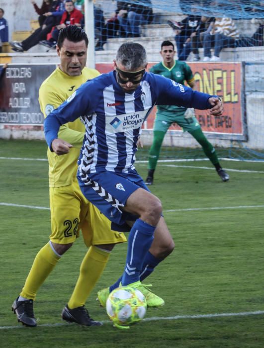 El compromiso y la ambición del Alcoyano se traduce en un encuentro soberbio y efectivo