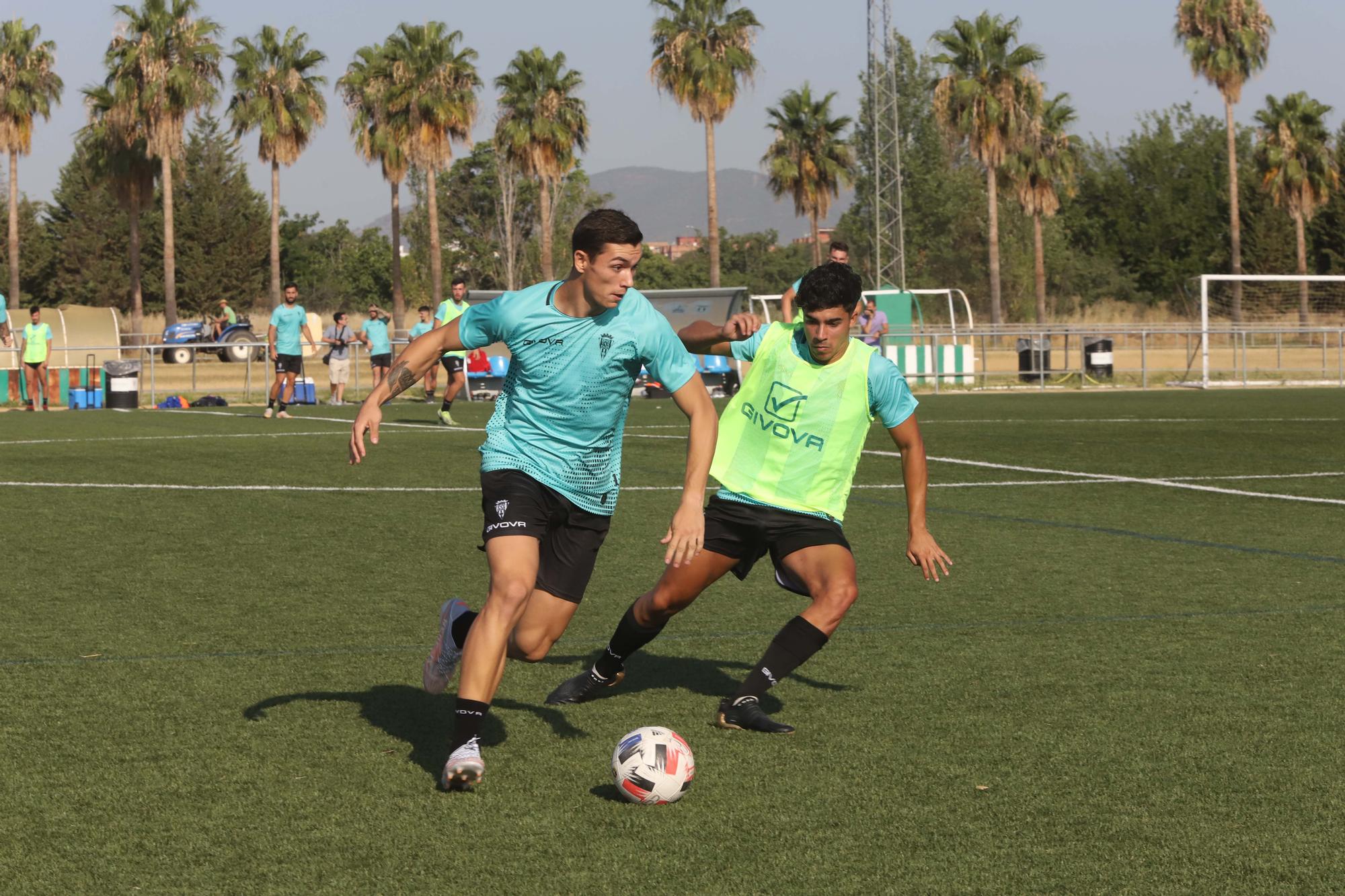 El Córdoba CF se pone a prueba sobre el césped artificial