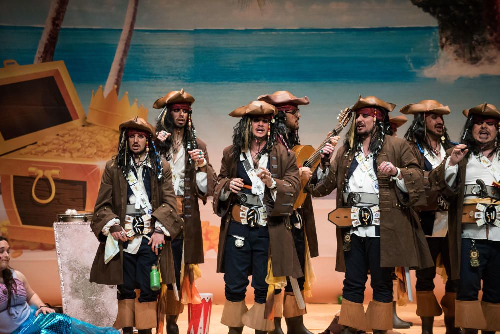 Murga Los capitanes Jack Sparrow y la maldición de la ortiga negra