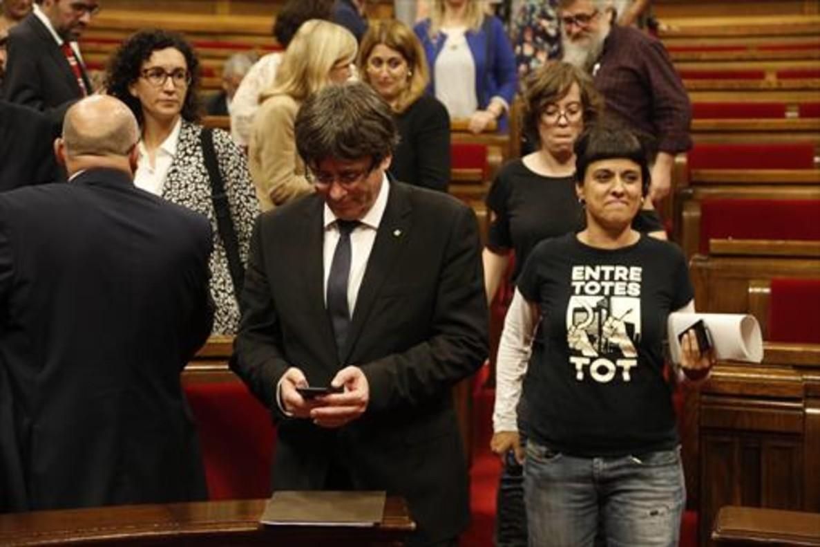 Consejo de Ministros tras la DUI catalana