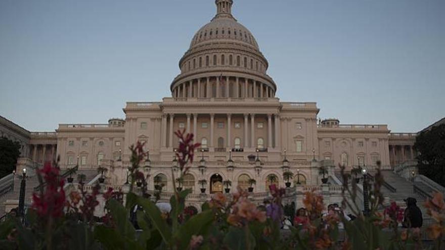 Vista del Capitolio, en Washington.