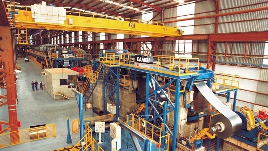 La planta de acero galvanizado del grupo Gallardo en Extremadura retoma su producción en marzo
