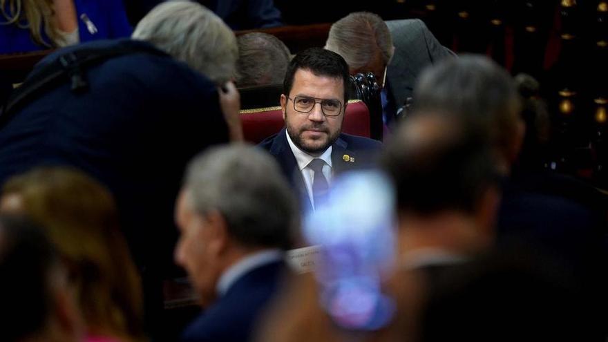 Aragonès utilizará el Senado para relanzar ante el PP su apuesta por el referéndum