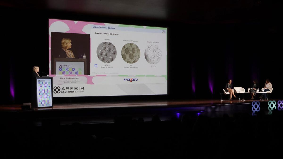 Sesión científica inaugural del congreso de la asociación de embriología ASEBIR en Barcelona