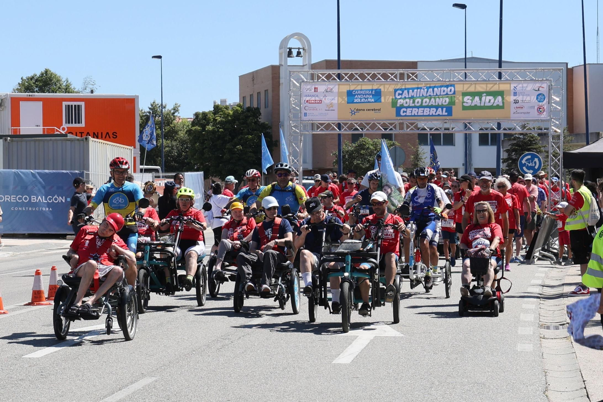 Las imágenes de la IV Carrera y Andaina Solidaria por el Daño Cerebral