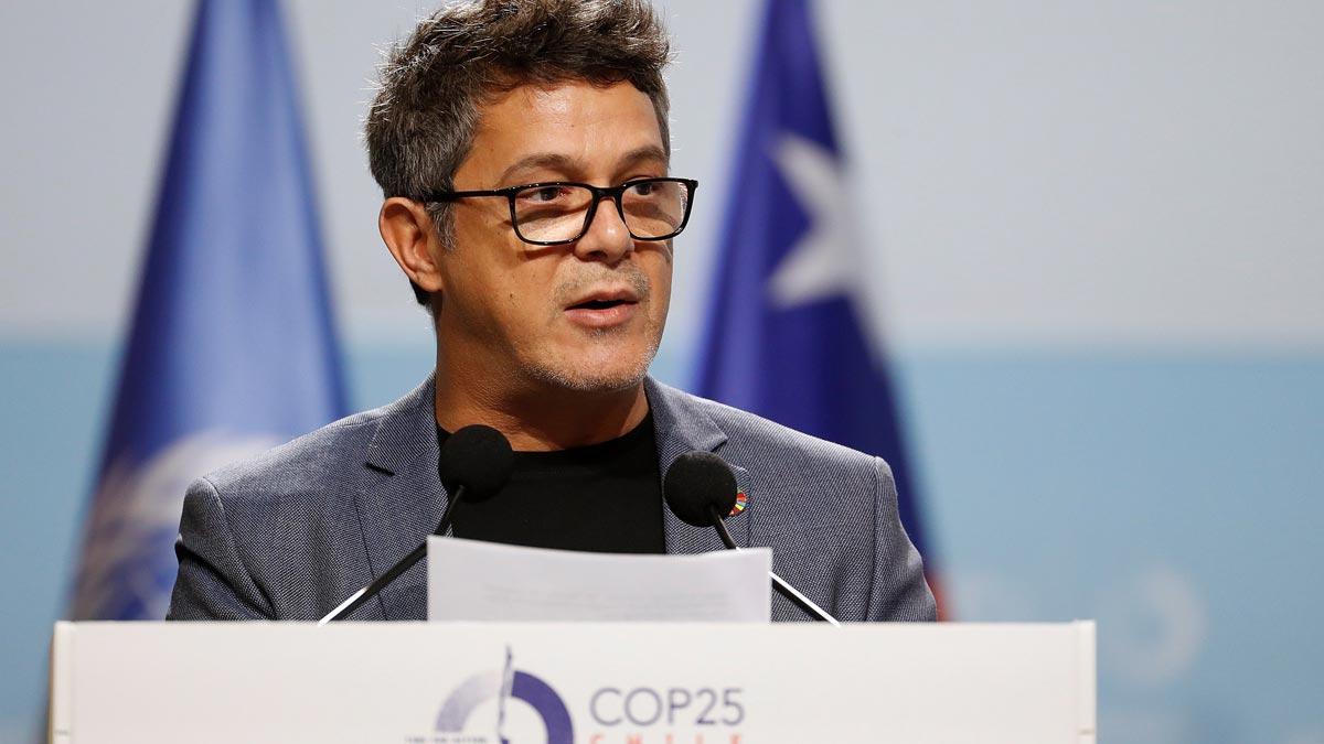 Alejandro Sanz se compromete en la Cumbre del Clima a que sus conciertos sean neutros en CO2