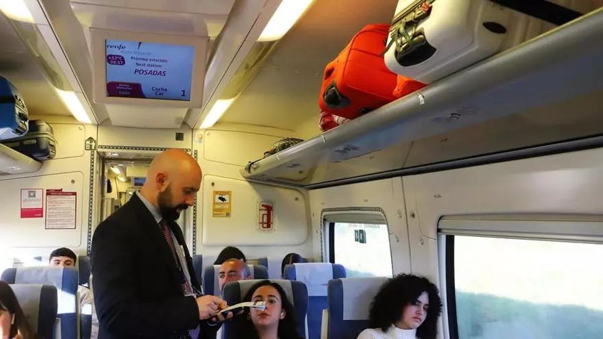 Primer viaje en el Cercanías del Valle del Guadalquivir.