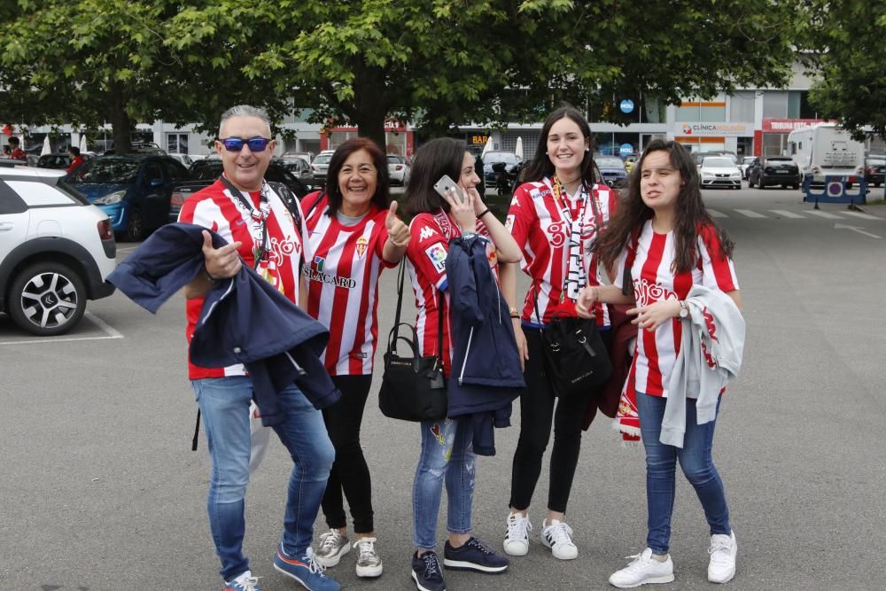 El sportinguismo pone rumbo a Valladolid para el play off a Primera.