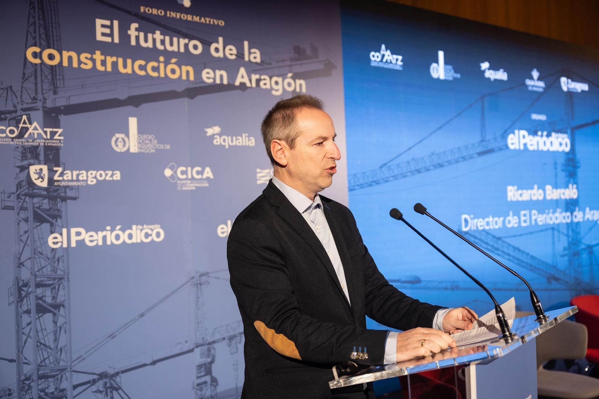 EL PERIÓDICO DE ARAGÓN organiza la jornada 'El futuro de la construcción en Aragón'