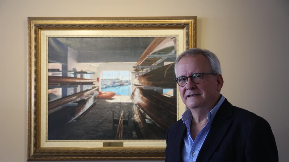 Así ha sido la entrevista del presidente del Real Club de Regatas de Alicante, Javier Romero, con INFORMACIÓN