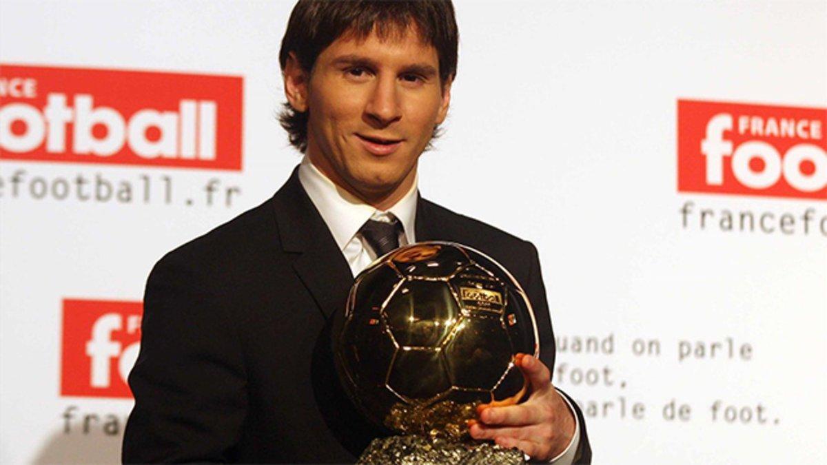 El primer Balón de Oro de Leo Messi fue en 2009