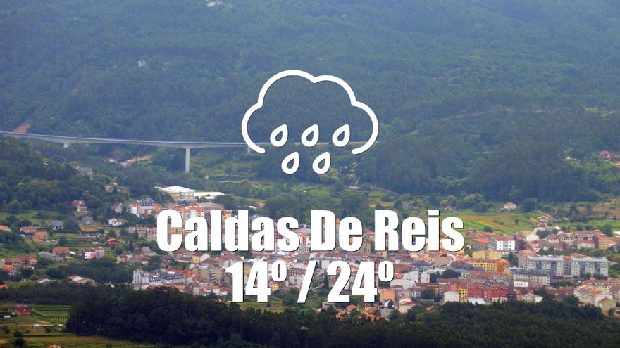 El tiempo en Caldas de Reis: previsión meteorológica para hoy, martes 22 de julio