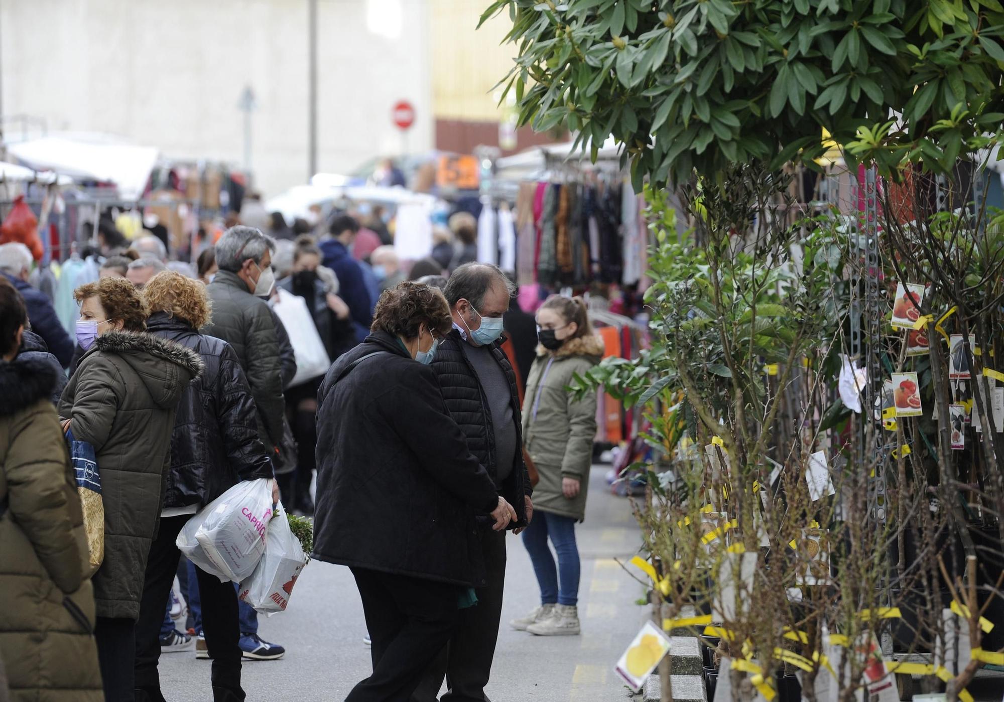 Primera feria del año en Lalín