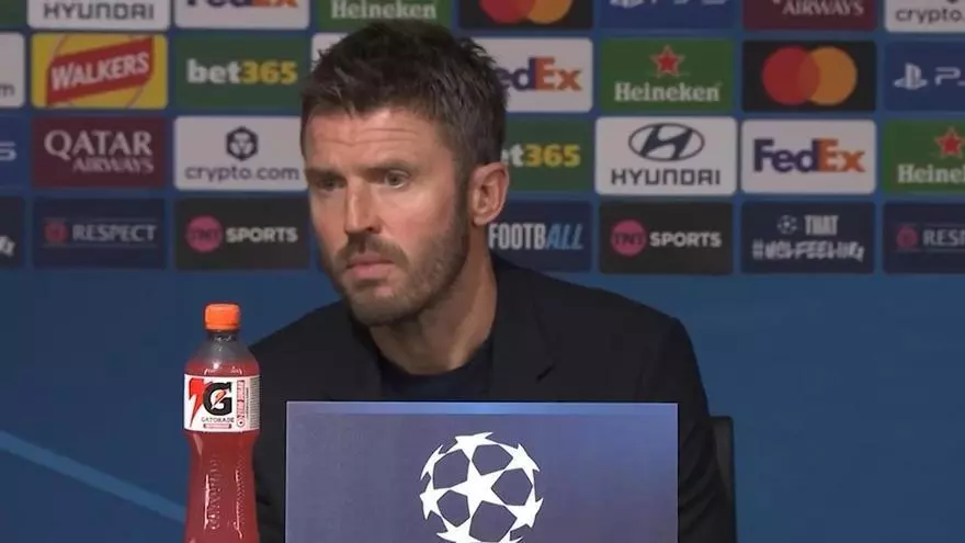 Carrick: "Es genial tener a Šeško a este nivel"