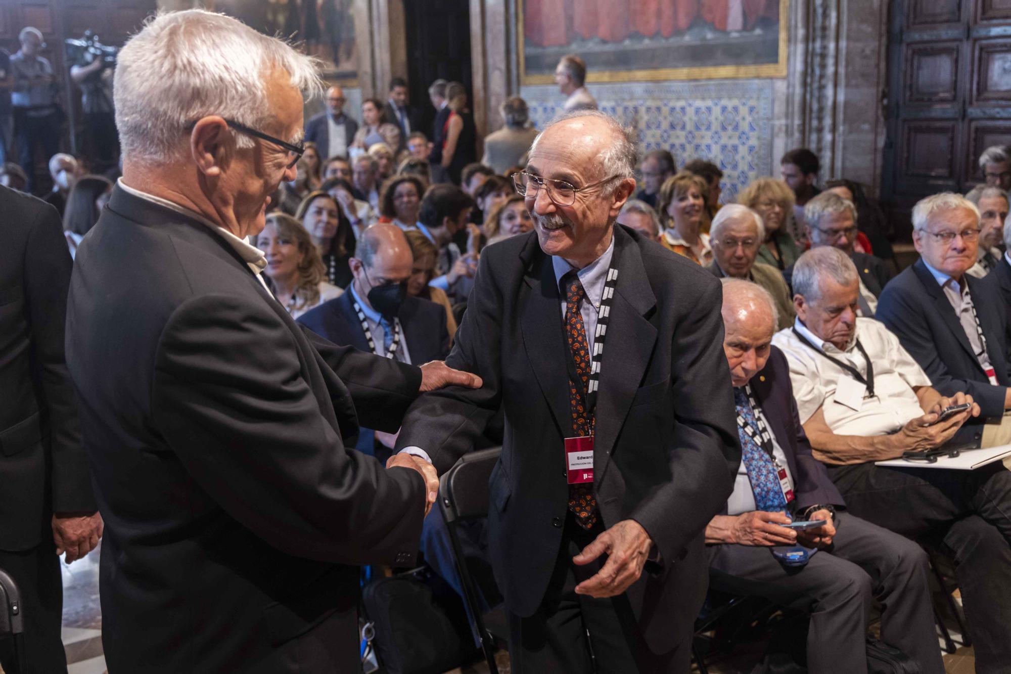 Lectura de la deliberación de los Premis Jaume I