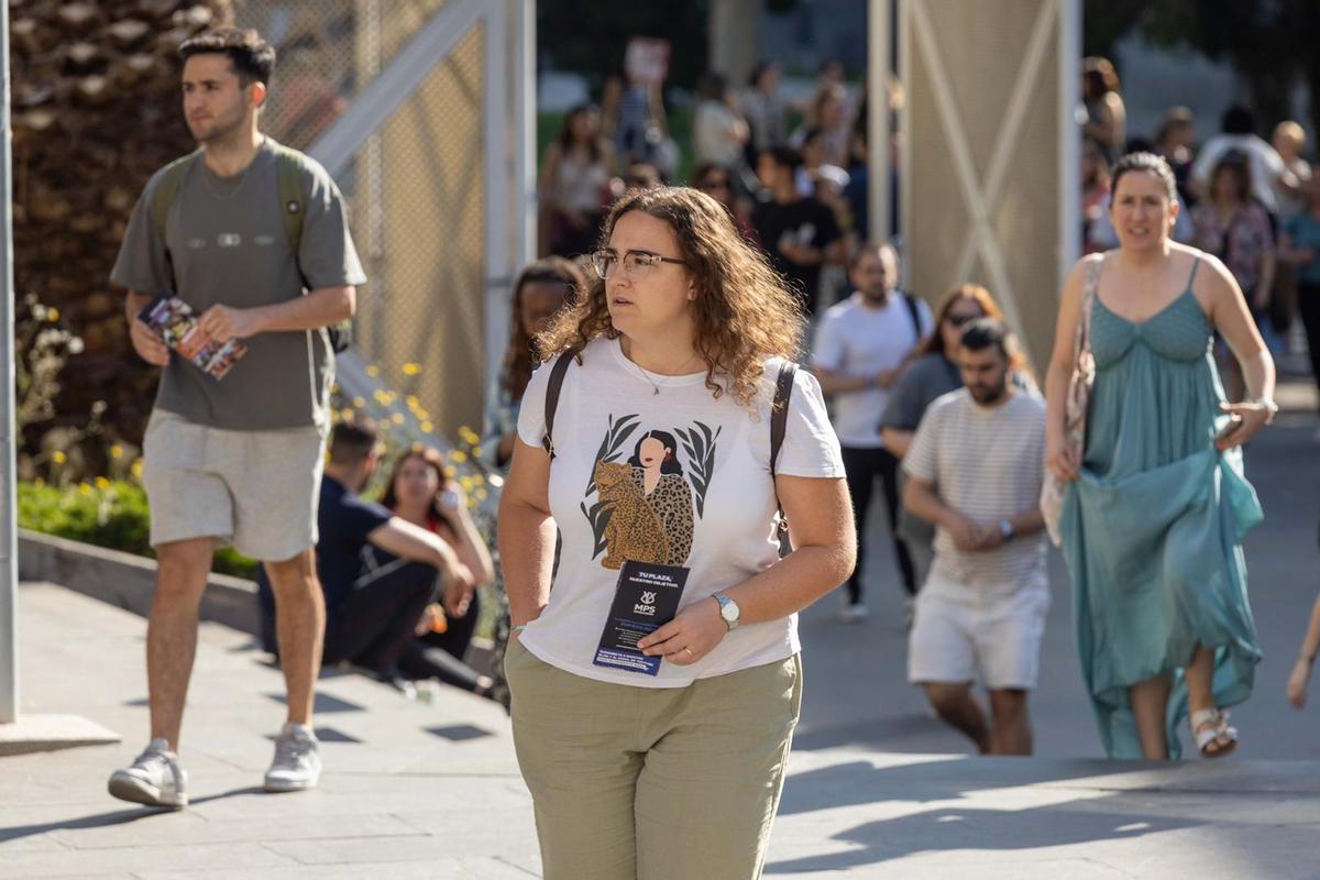 En imágenes I Zaragoza acoge la oposición a la Administración General del Estado En imágenes I Zaragoza acoge la oposición a la Administración General del Estado