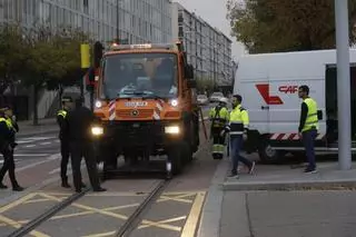 Incidencia en el tranvía de Zaragoza