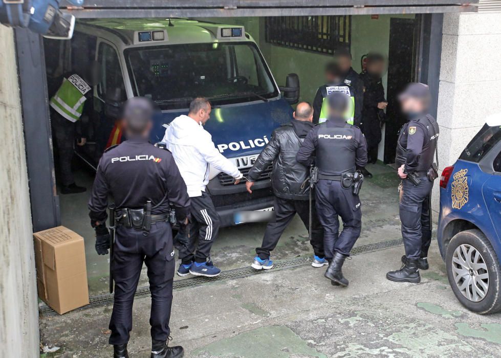 Operación antidroga dirigida desde Vigo