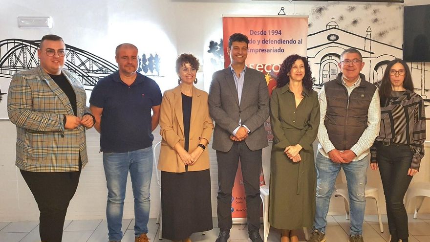 La Asociación de Empresarios de Coria y Comarca elige a Raúl Trapote nuevo presidente