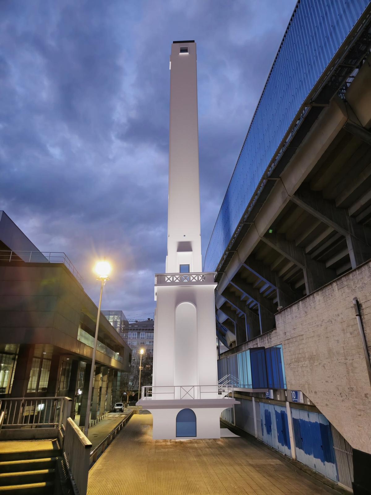 Torre de Marathón reformada