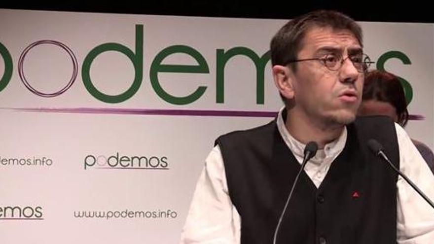 Juan Carlos Monedero niega las acusaciones a Podemos