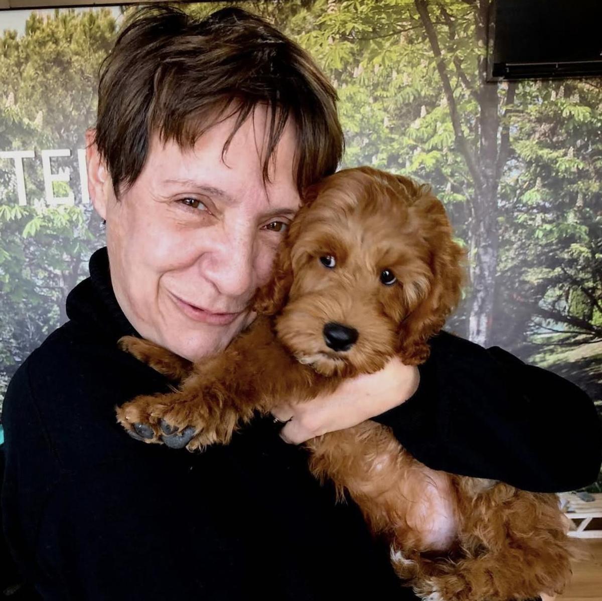 Blanca Portillo con el pequeño Eduardo