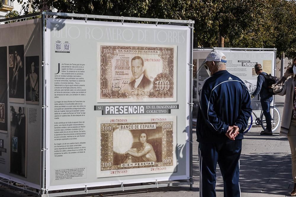 La Ribera acoge la exposición urbana 'Julio Romero de Torres, lejos del tópico'