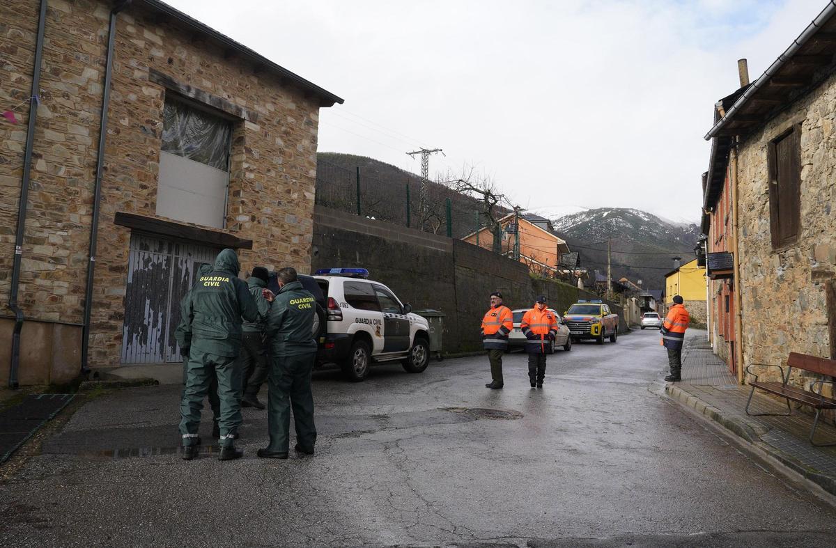 Dispositivo de búsqueda del hombre desaparecido.