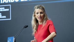 La  vicepresidenta segunda del Gobierno y ministra de Trabajo y Economía Social, Yolanda Díaz