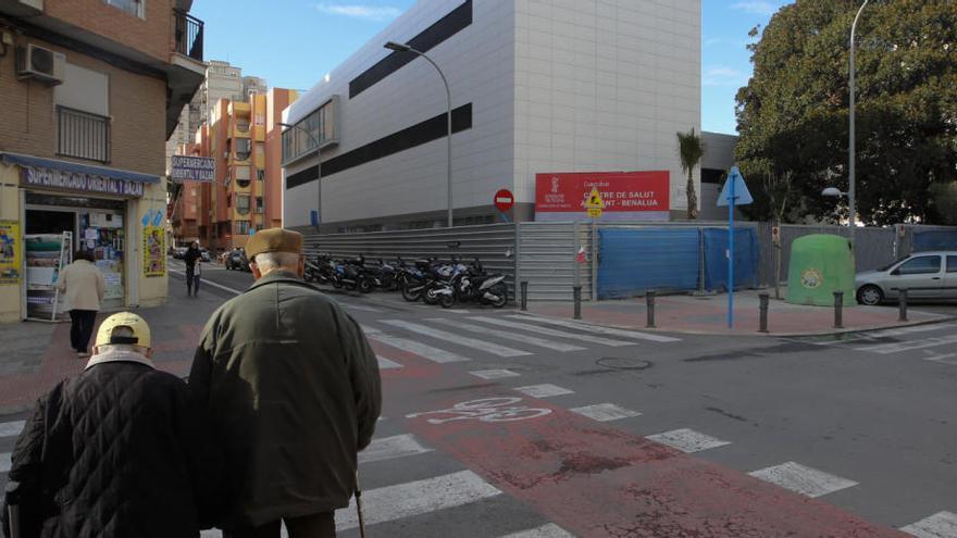 El centro de salud de Benalúa en imagen de diciembre