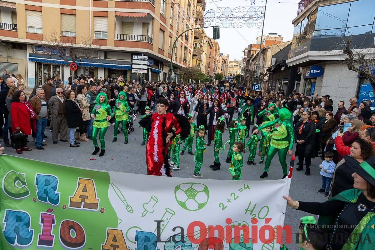 Los niños toman las calles de Cehegín en su desfile de Carnaval