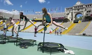 Un parque temático del deporte resucita el anilllo olímpico de Montjuïc