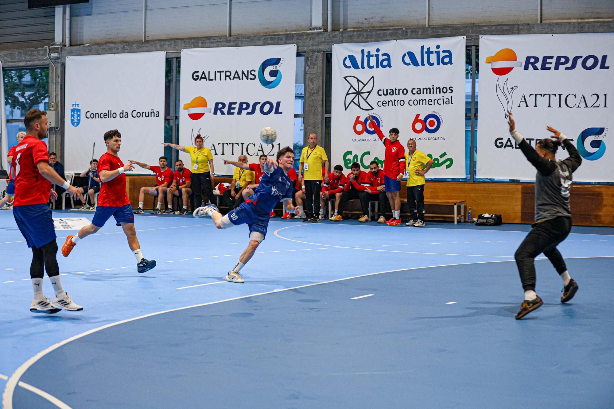 Fase de ascenso a la División de Honor Plata: OAR Attica 21 29 - 28 Sant Joan