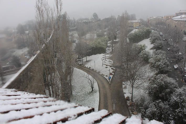 Nevada a Girona.