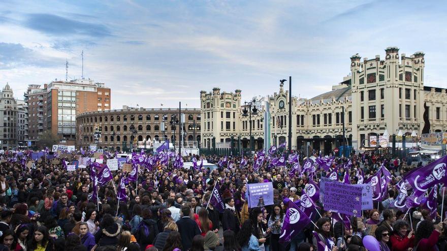 Sigue en directo las celebraciones del 8M en València