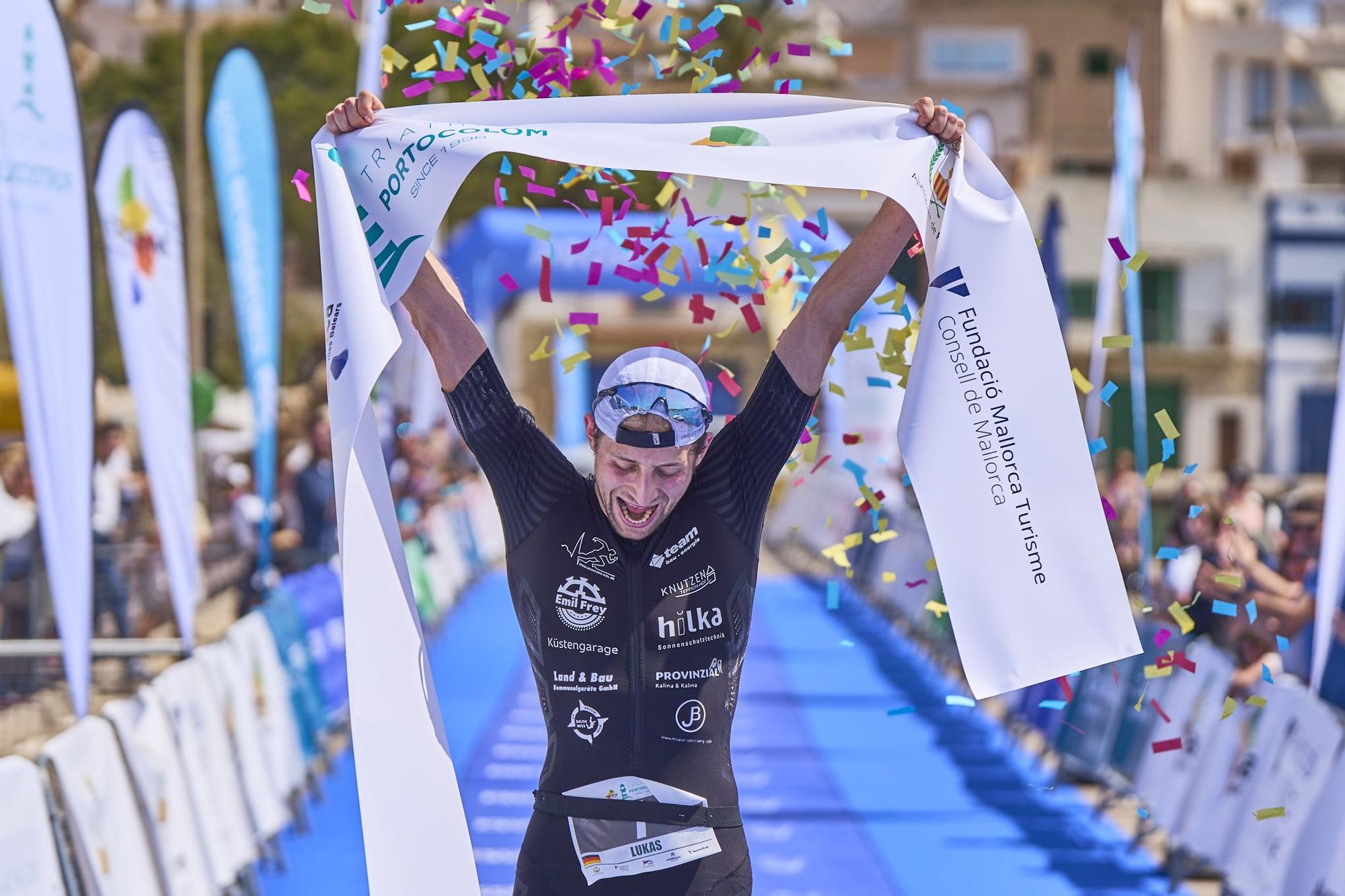 Lukas Schnödewind  y Petra Eggenschwiler vencen en la edición 26 del Triathlon de Portocolom