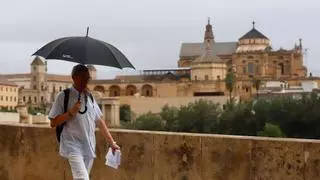 La Aemet activa el aviso amarillo por lluvias y tormentas para este lunes en Córdoba