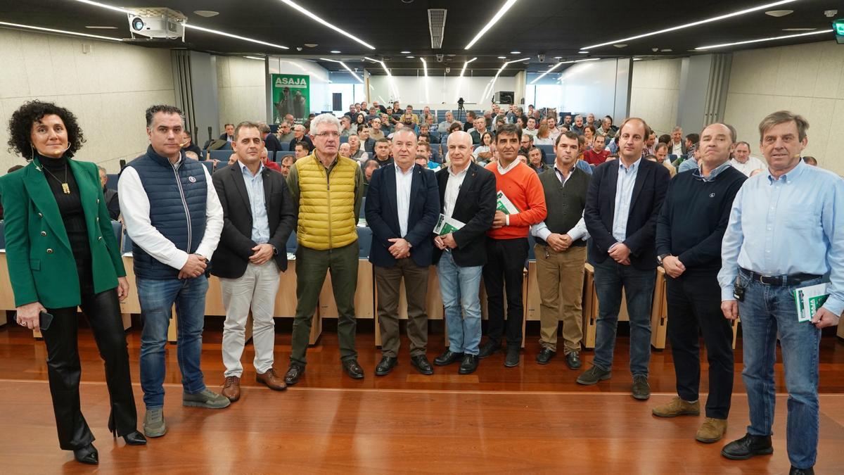 Presentación de Asaja a las elecciones agrarias en un acto celebrado en Valladolid