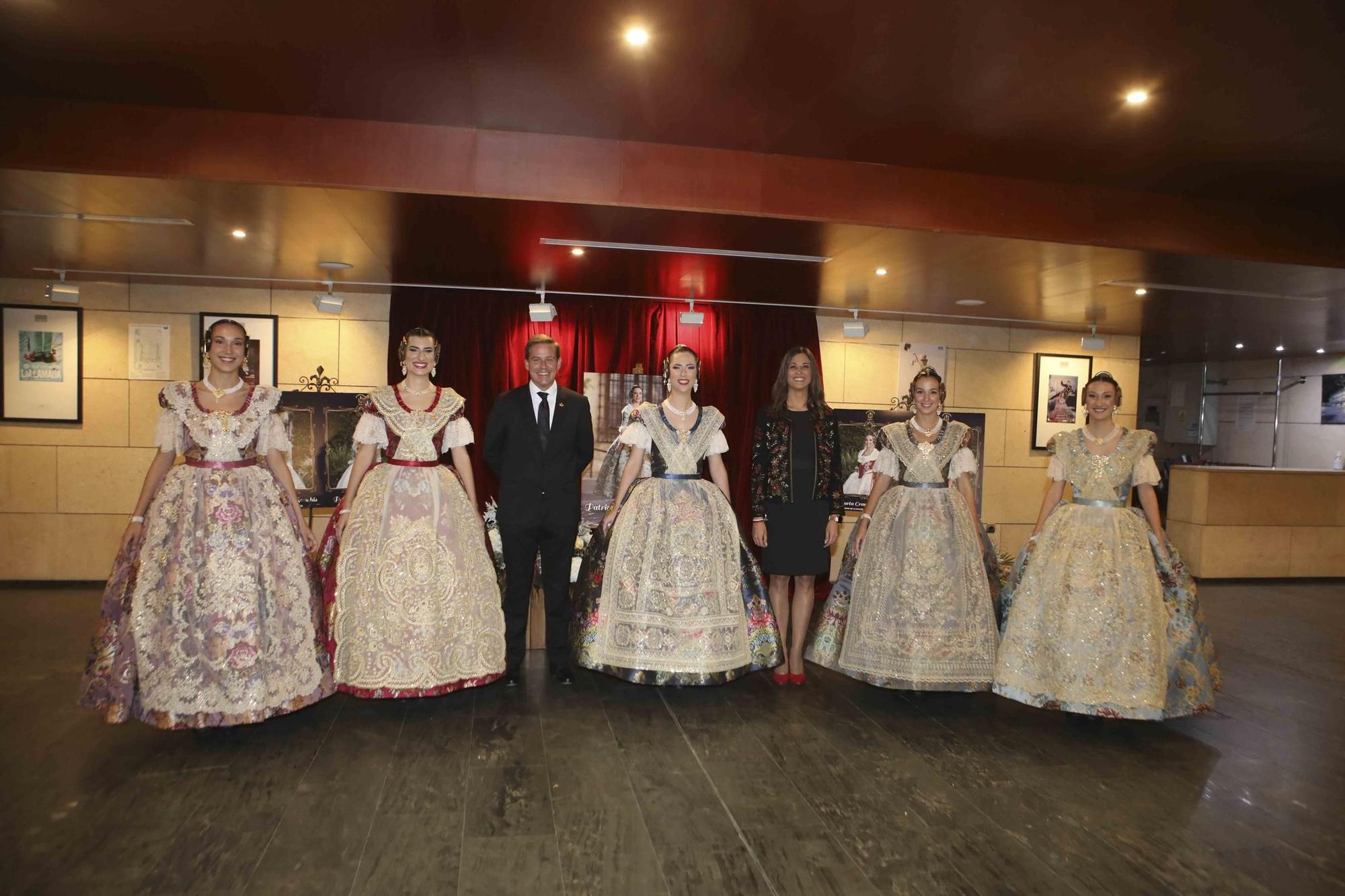 Así fueron las presentaciones de las falleras mayores de Xàtiva