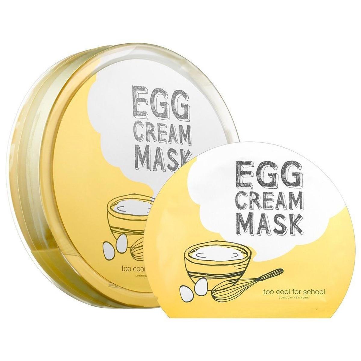 Egg Cream Mask de Too Cool For School