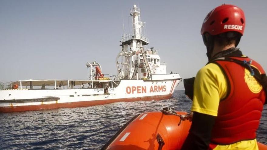 El barco de la ONG Proactiva Open Arms.