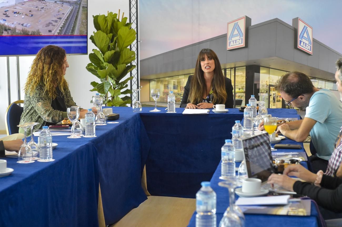 Presentación de la Managing Director de ALDI en Canarias