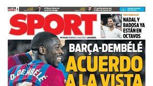 Las portadas de la prensa deportiva de este domingo 3 de julio