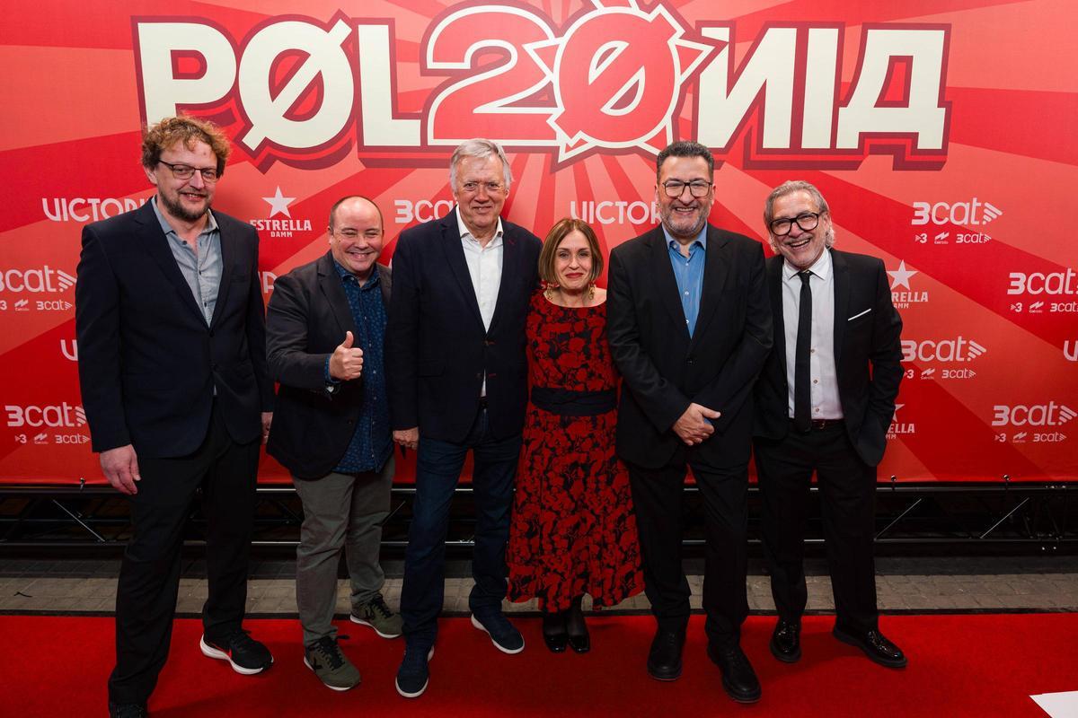 Alfombra roja del especial que celebra los 20 años de 'Polònia'