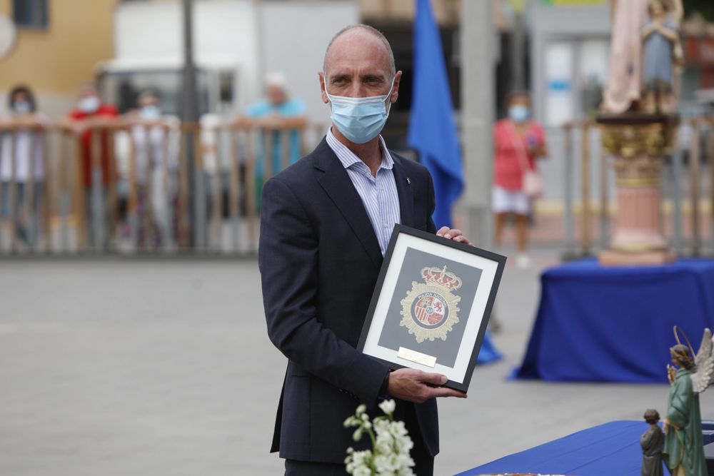 Acto institucional por el Patrón del Cuerpo Nacional de Policía en Sagunt.